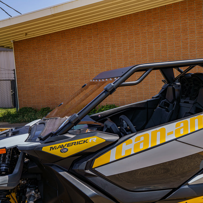 Load image into Gallery viewer, Can-Am Maverick R Custom ABC Pillar Cage Windshield

