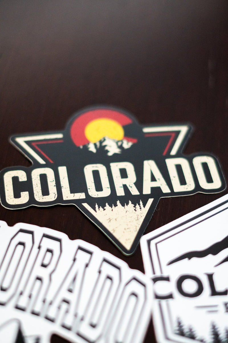 Load image into Gallery viewer, Colorado Triangle Sticker

