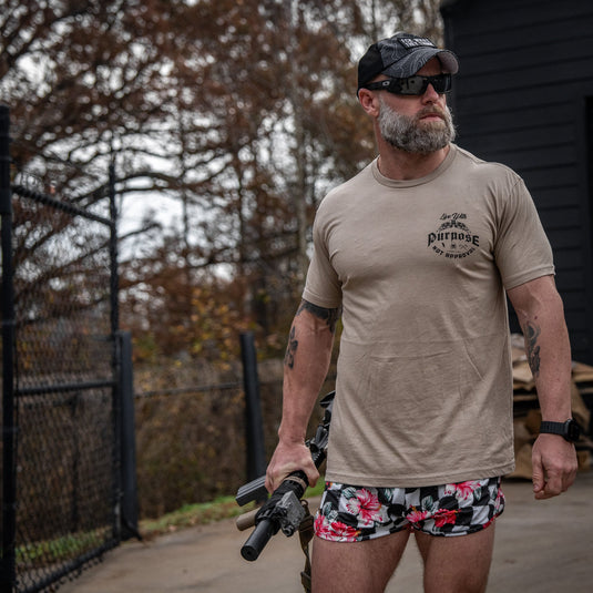 Live With Purpose. Not Approval Men's T-Shirt