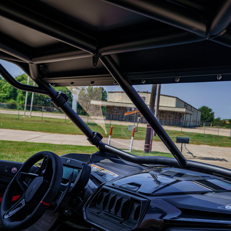 Load image into Gallery viewer, Can-Am Maverick R Custom ABC Pillar Cage Windshield
