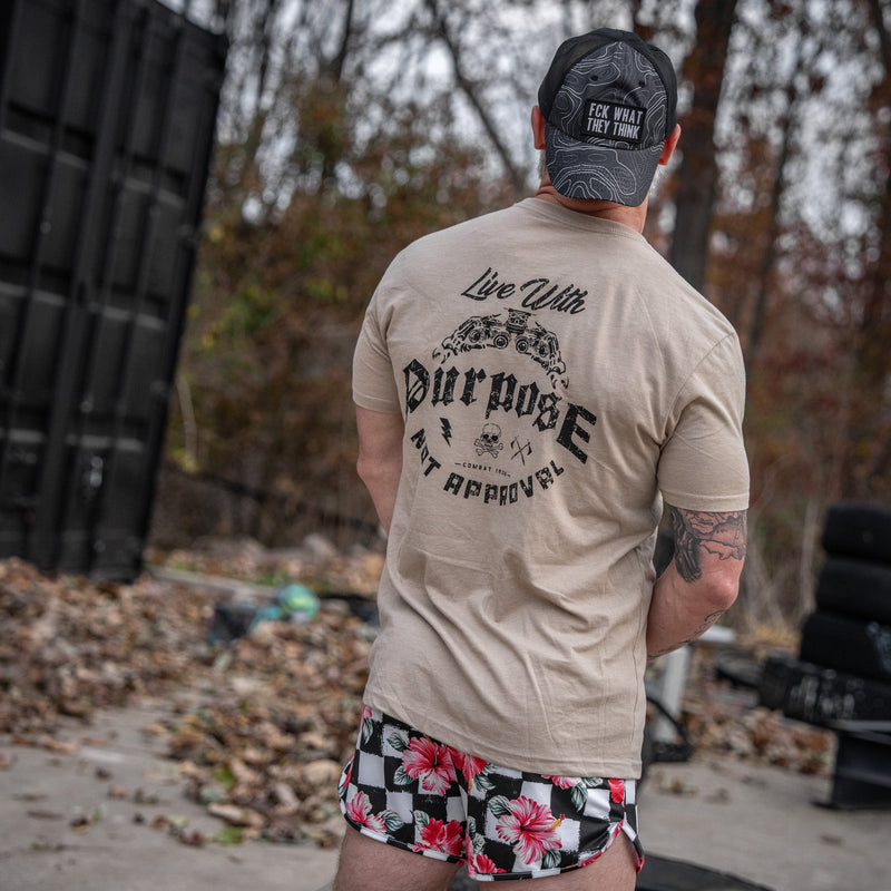 Load image into Gallery viewer, Live With Purpose. Not Approval Men&#39;s T-Shirt
