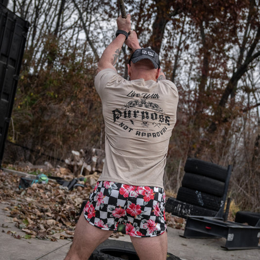 Live With Purpose. Not Approval Men's T-Shirt