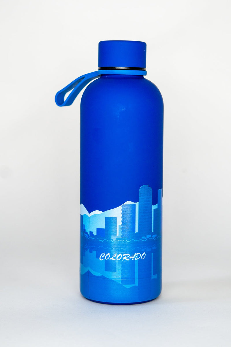 Load image into Gallery viewer, Double Walled Colorado Skyline Stainless Steel Water Bottle
