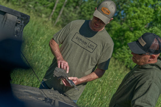 Domain Military Green T Shirt
