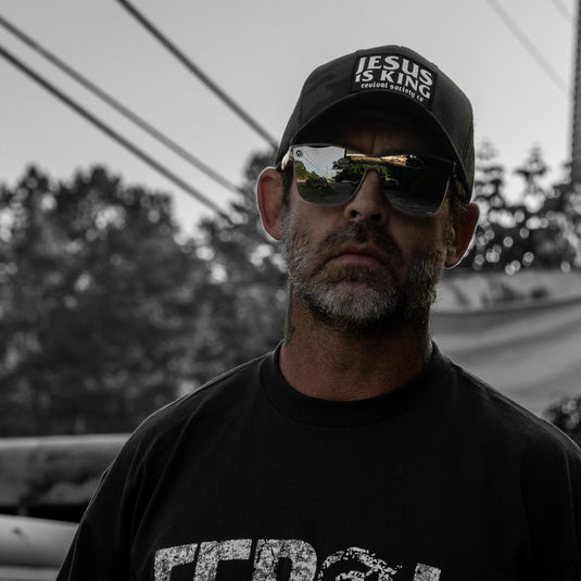 Jesus Is King Patch Snapback Hat
