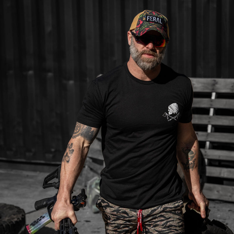 Load image into Gallery viewer, Live. Laugh. Violence. Men's T-Shirt

