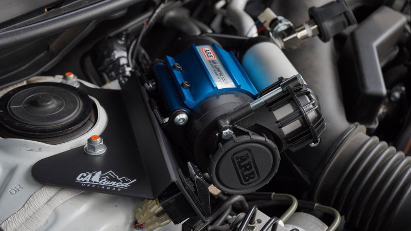 Load image into Gallery viewer, CAtuned Off-Road ARB Compact Air Compressor with Mount and Air Fitting Kit for Subaru Crosstrek
