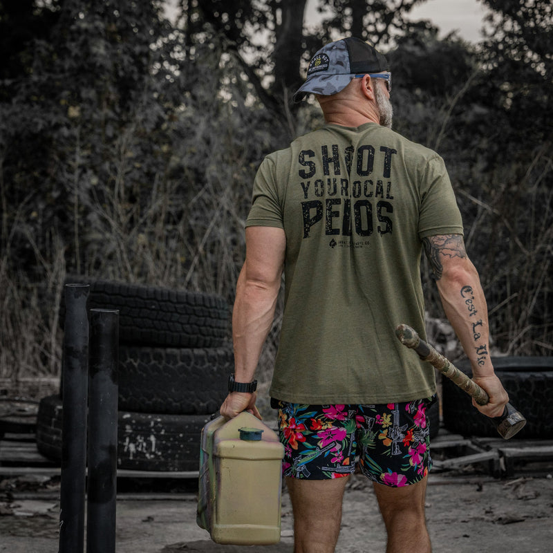 Load image into Gallery viewer, Shoot Your Local Pedos Men&#39;s T-Shirt
