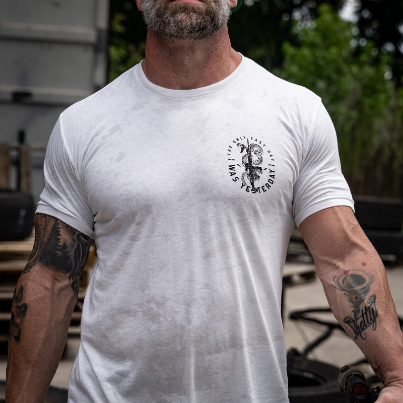 Load image into Gallery viewer, Only Easy Day Was Yesterday Rifle Men's T-Shirt
