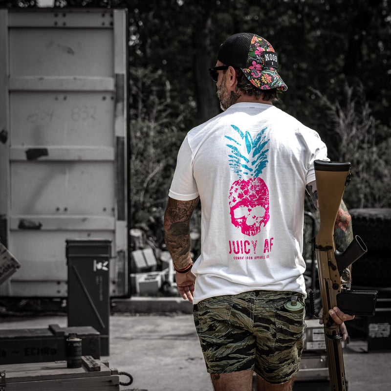 Load image into Gallery viewer, Juicy AF Pineapple Men&#39;s T-Shirt
