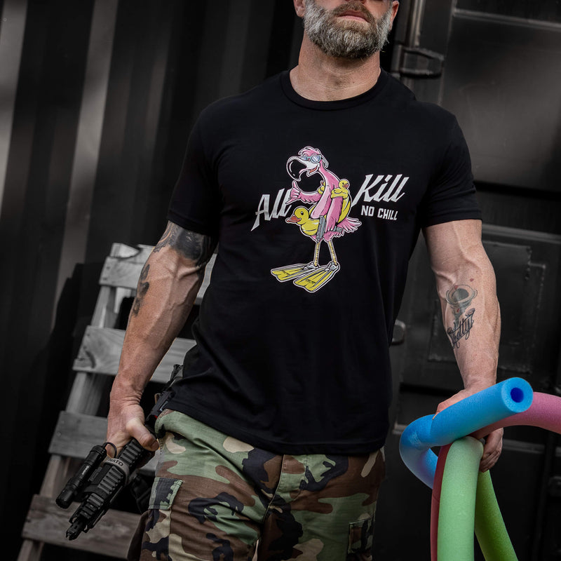 Load image into Gallery viewer, All Kill No Chill Flamingo Men's T-Shirt
