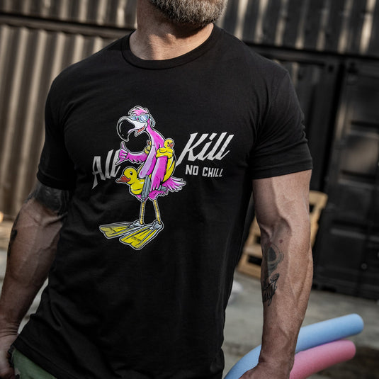 All Kill No Chill Flamingo Men's T-Shirt