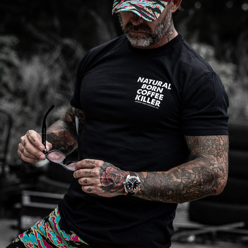 Load image into Gallery viewer, Natural Born Coffee Killer Men&#39;s T-Shirt
