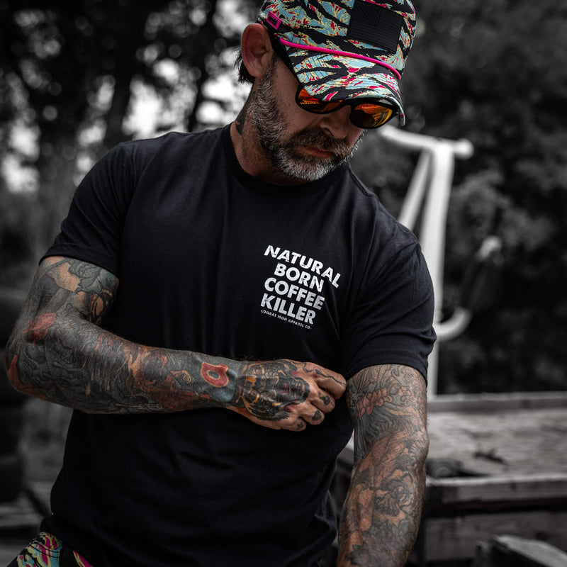 Load image into Gallery viewer, Natural Born Coffee Killer Men&#39;s T-Shirt
