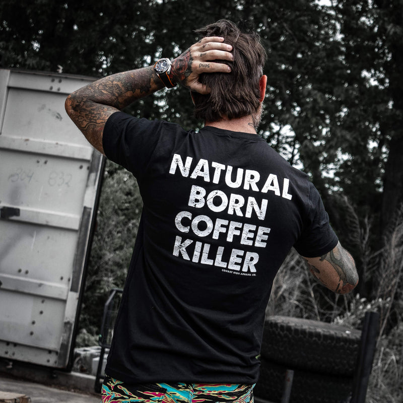 Load image into Gallery viewer, Natural Born Coffee Killer Men&#39;s T-Shirt
