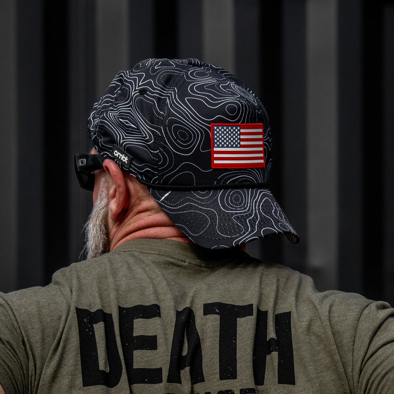 Load image into Gallery viewer, American Flag PVC Patch Waterproof Weekender Snapback
