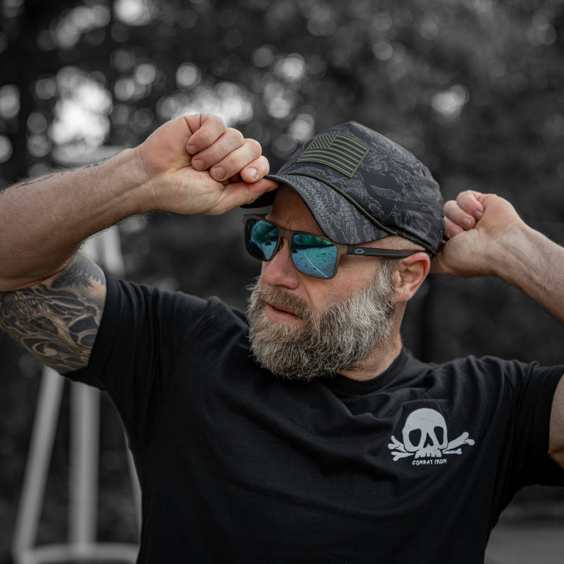 Load image into Gallery viewer, American Flag PVC Patch Waterproof Weekender Snapback
