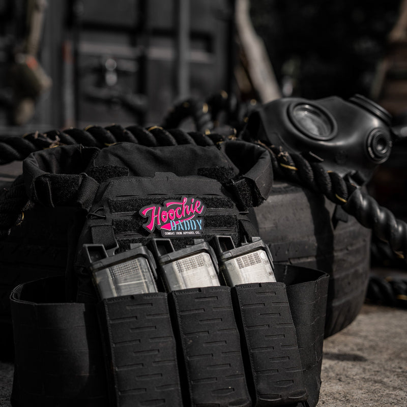 Load image into Gallery viewer, Hoochie Daddy Retro Script PVC Patch
