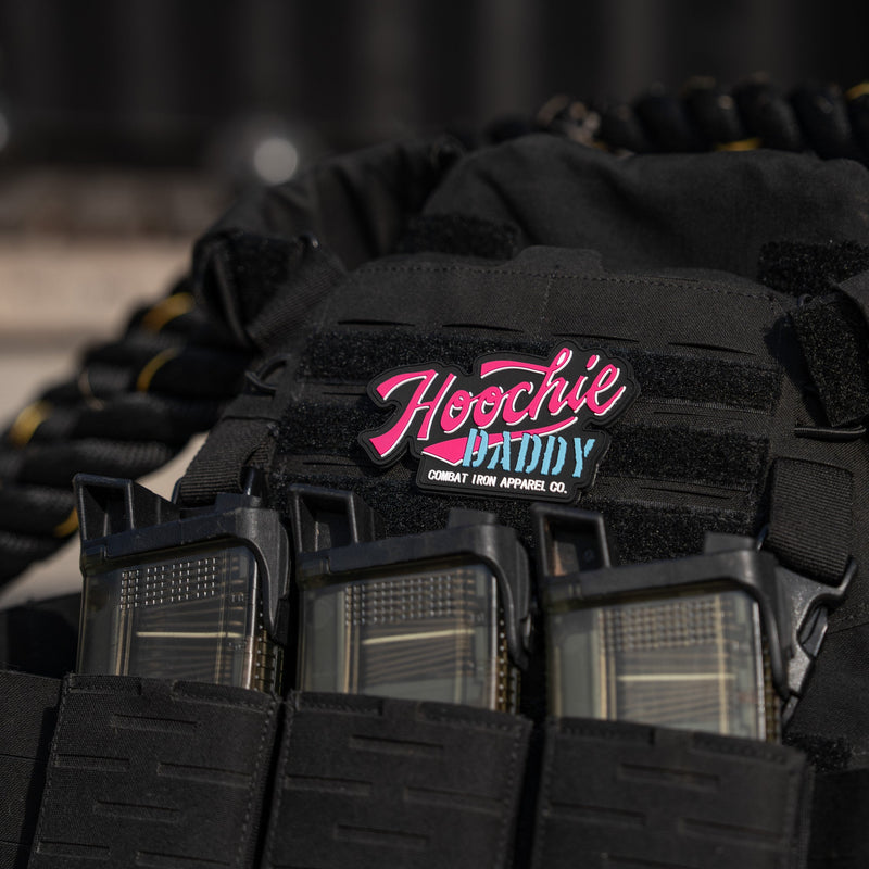 Load image into Gallery viewer, Hoochie Daddy Retro Script PVC Patch
