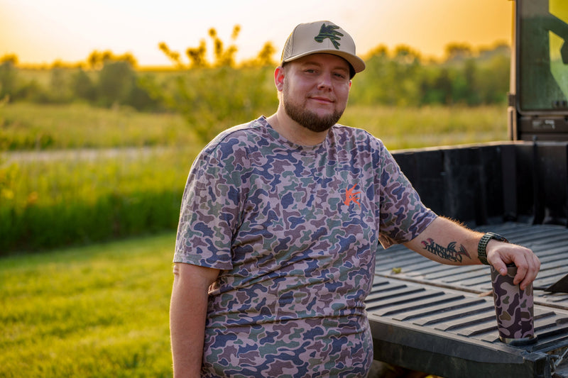Load image into Gallery viewer, Duck Camo ULTRA Soft Washed Out Tee
