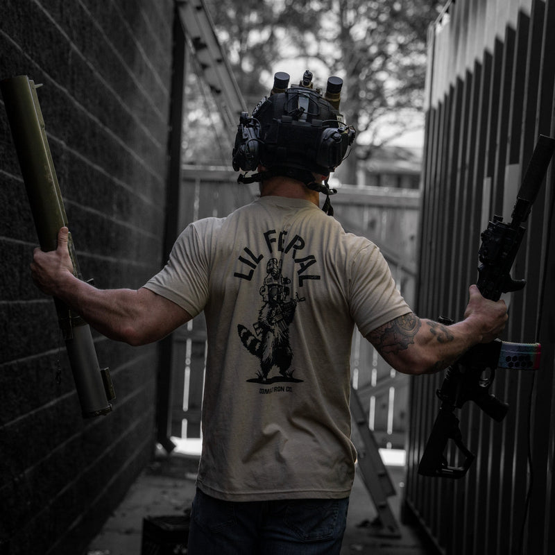 Load image into Gallery viewer, Lil Feral Raccoon Men's T-Shirt
