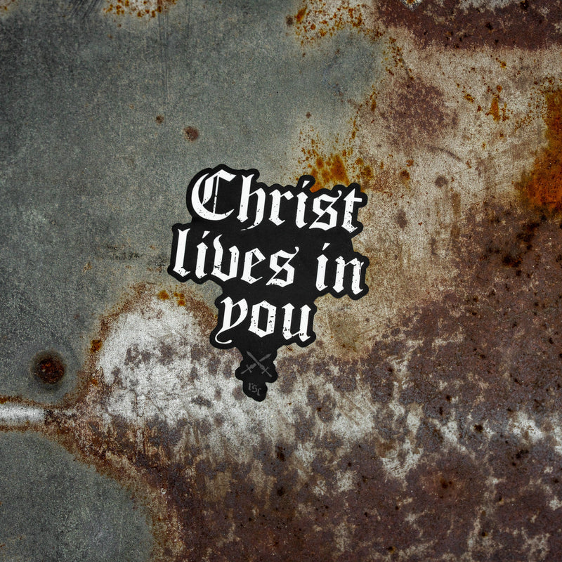 Load image into Gallery viewer, Christ Lives In You Decal
