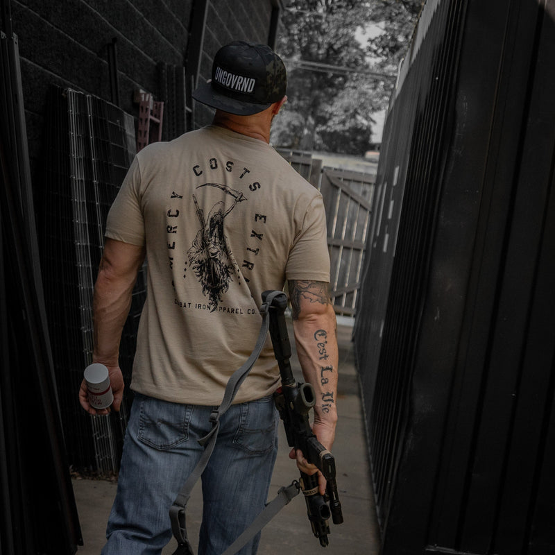 Load image into Gallery viewer, Mercy Costs Extra Men's T-Shirt
