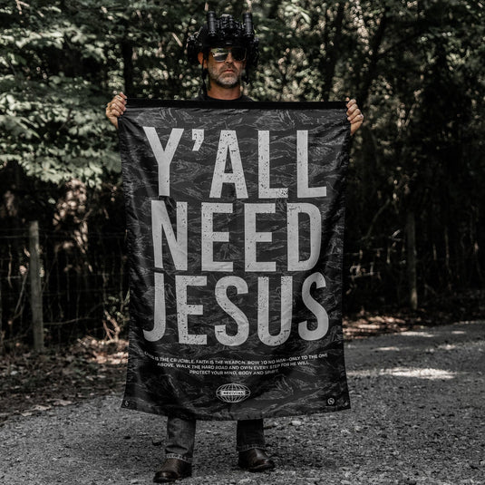 Y'all Need Jesus 4' x 3' Flag