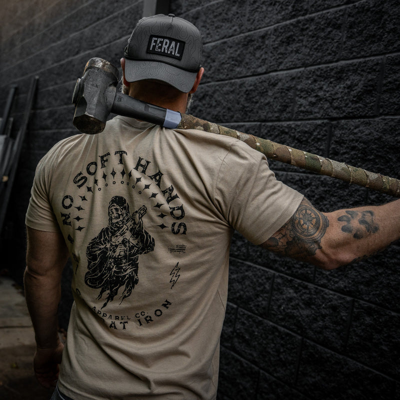 Load image into Gallery viewer, No Soft Hands Reaper Men&#39;s T-Shirt
