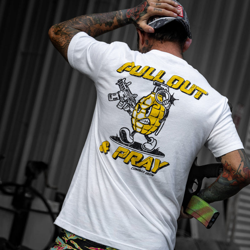 Load image into Gallery viewer, Pull Out And Pray Men's T-Shirt

