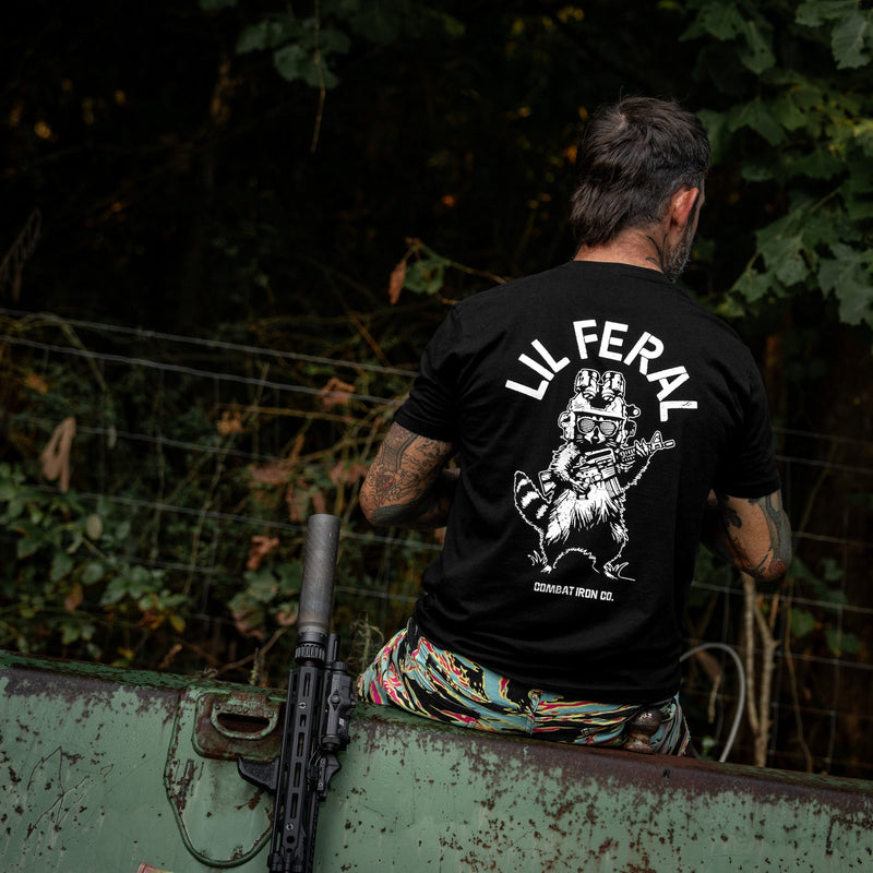 Load image into Gallery viewer, Lil Feral Raccoon Men's T-Shirt
