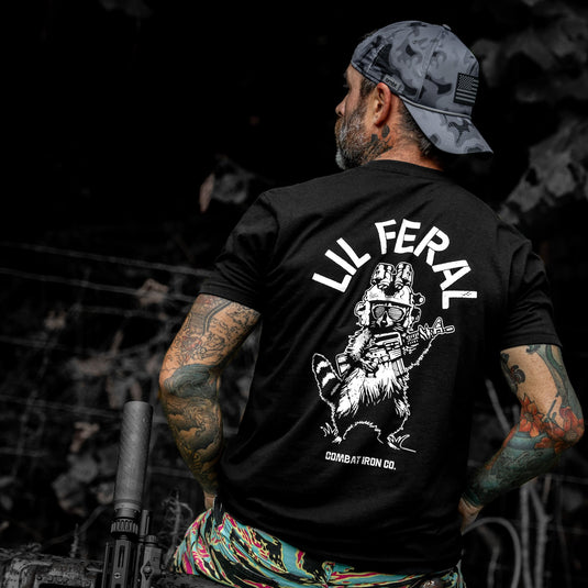 Lil Feral Raccoon Men's T-Shirt