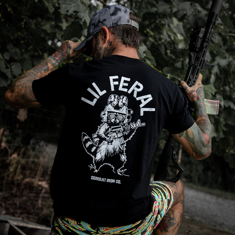 Load image into Gallery viewer, Lil Feral Raccoon Men's T-Shirt
