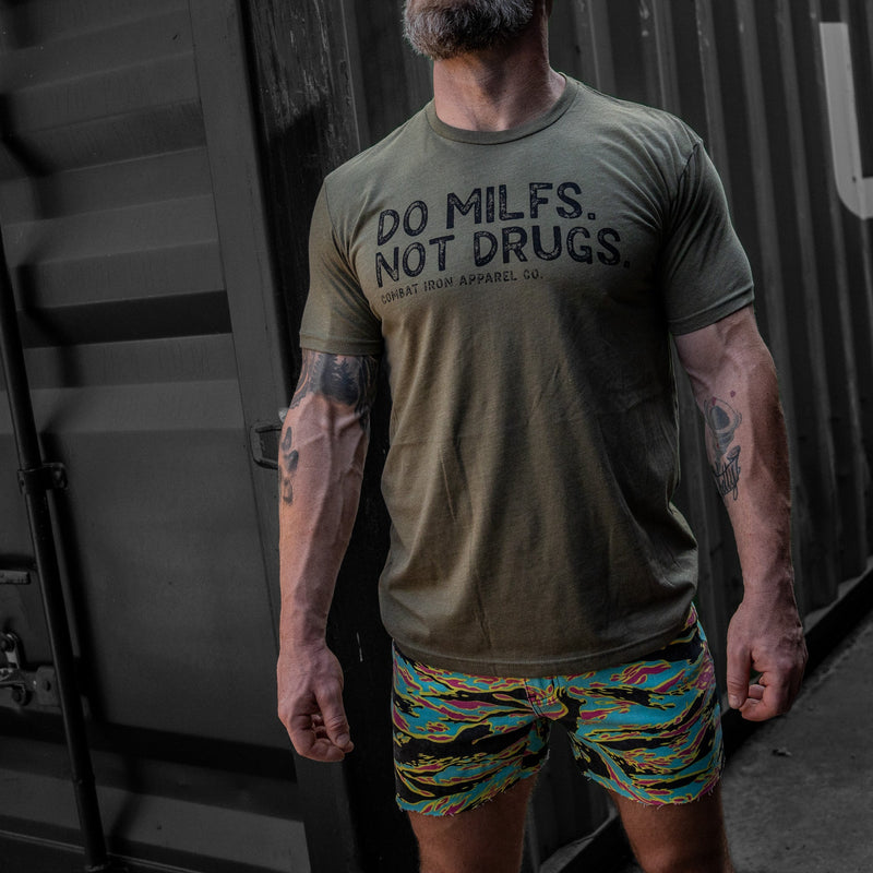 Load image into Gallery viewer, Do Milfs. Not Drugs. Men's T-Shirt
