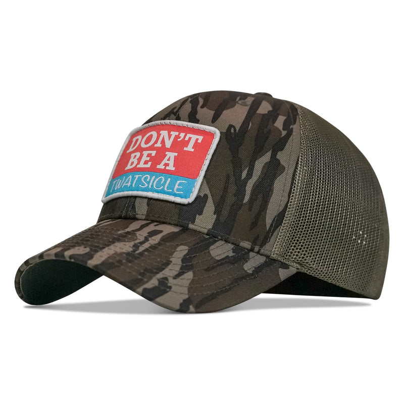 Load image into Gallery viewer, Don&#39;t Be A Twatsicle Patch Snapback Hat
