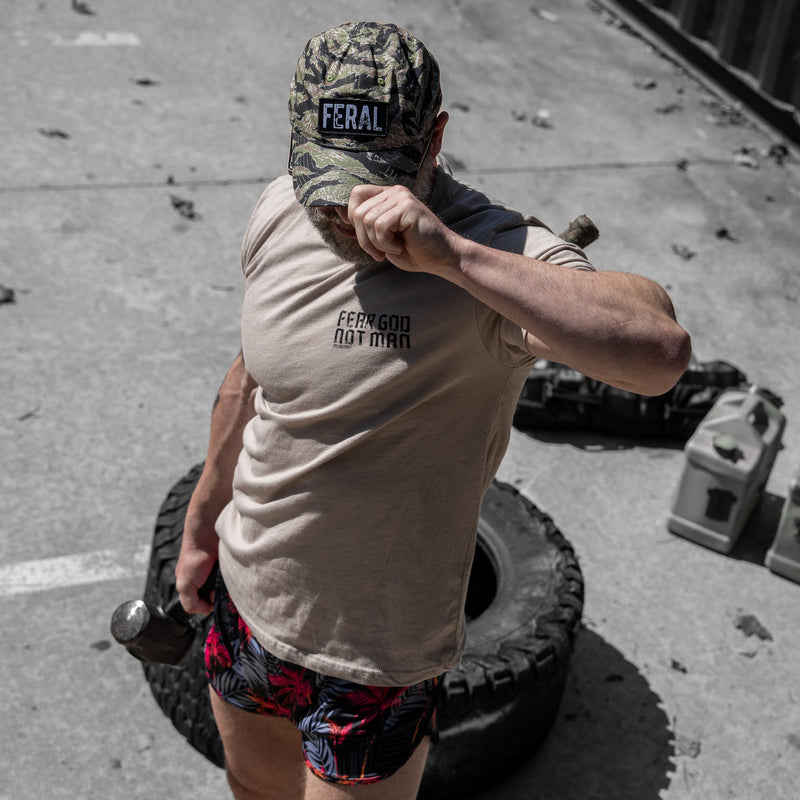 Load image into Gallery viewer, Feral Patch Low Profile Ripstop Hat
