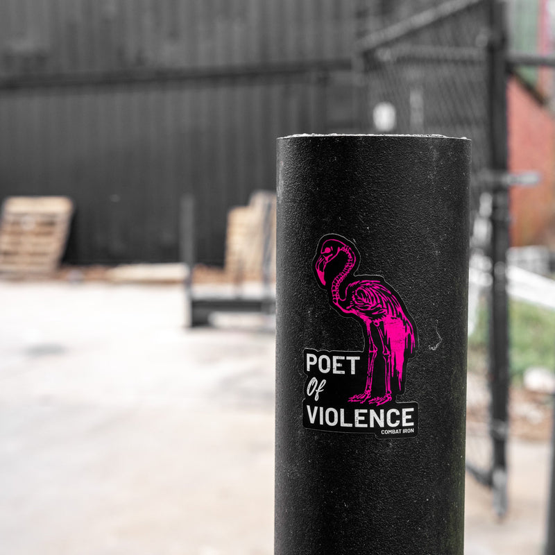 Load image into Gallery viewer, Poet Of Violence Decal

