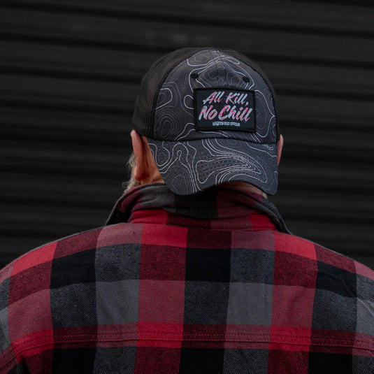 All Kill No Chill Patch Tactical Ripstop Mesh Snapback Hat