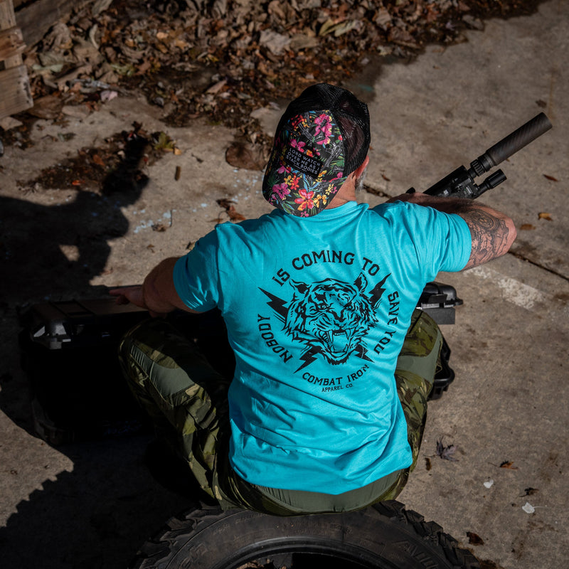 Load image into Gallery viewer, Nobody Is Coming To Save You Men&#39;s T-Shirt
