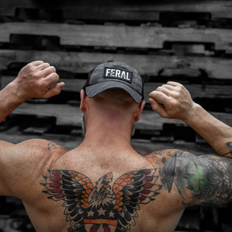 Load image into Gallery viewer, Feral Patch RipStop Tactical Mesh Snapback Hat
