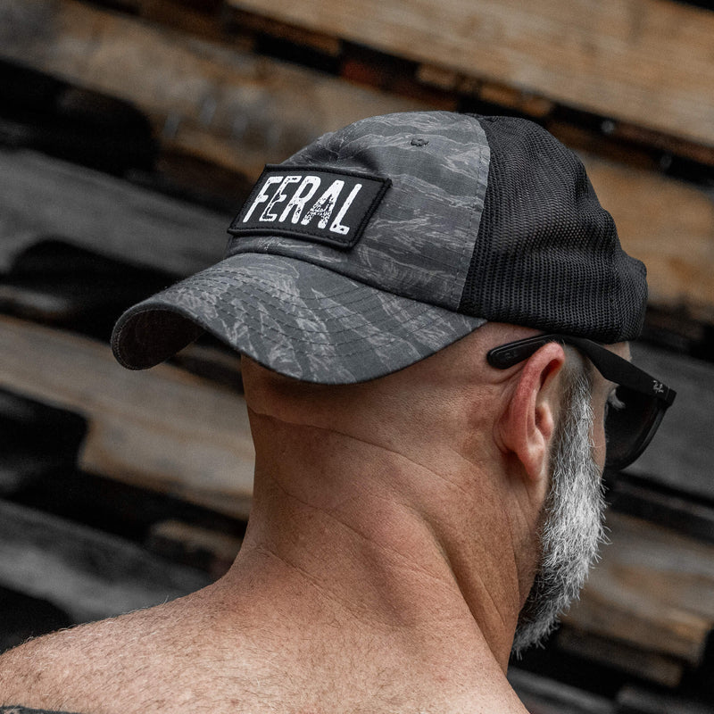 Load image into Gallery viewer, Feral Patch RipStop Tactical Mesh Snapback Hat
