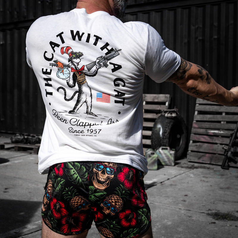 Load image into Gallery viewer, The Cat With A Gat Remix Men&#39;s T-Shirt
