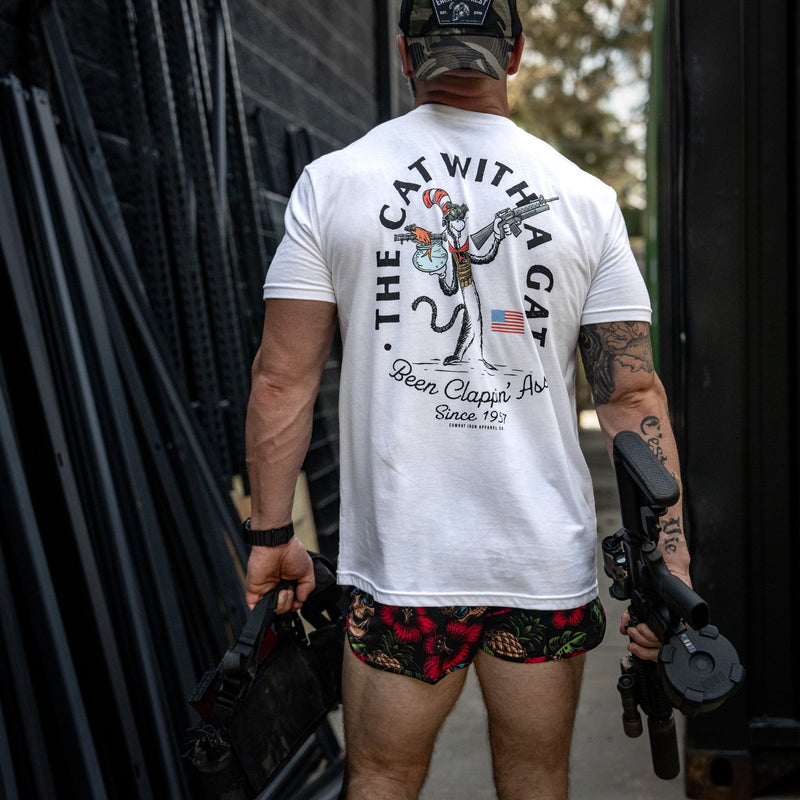 Load image into Gallery viewer, The Cat With A Gat Remix Men&#39;s T-Shirt
