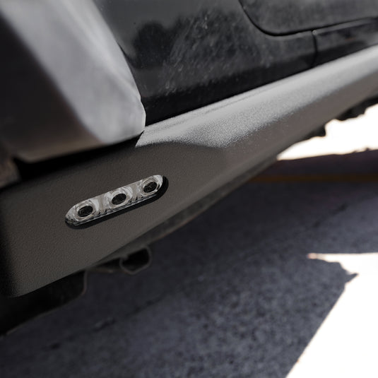 Jeep Wrangler JLU "Ambush Series" Side Steps / Rock Sliders w/ Integrated LED Rock Lights