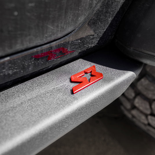 Jeep Wrangler JLU "Ambush Series" Side Steps / Rock Sliders w/ Integrated LED Rock Lights