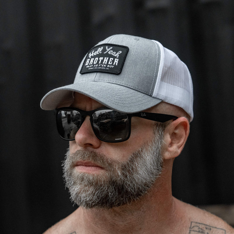 Load image into Gallery viewer, Hell Yeah Brother Patch Snapback Hat
