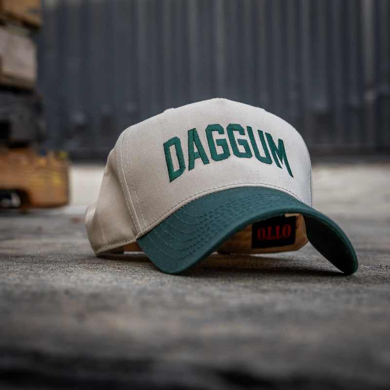 Load image into Gallery viewer, Daggum Mid Crown Snapback Hat

