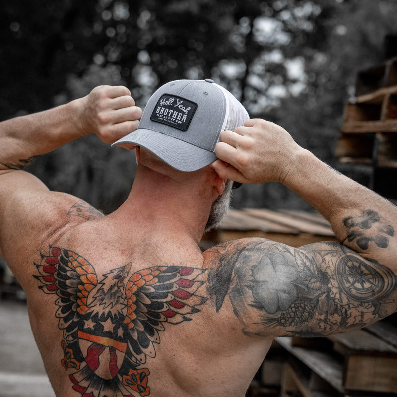 Load image into Gallery viewer, Hell Yeah Brother Patch Snapback Hat
