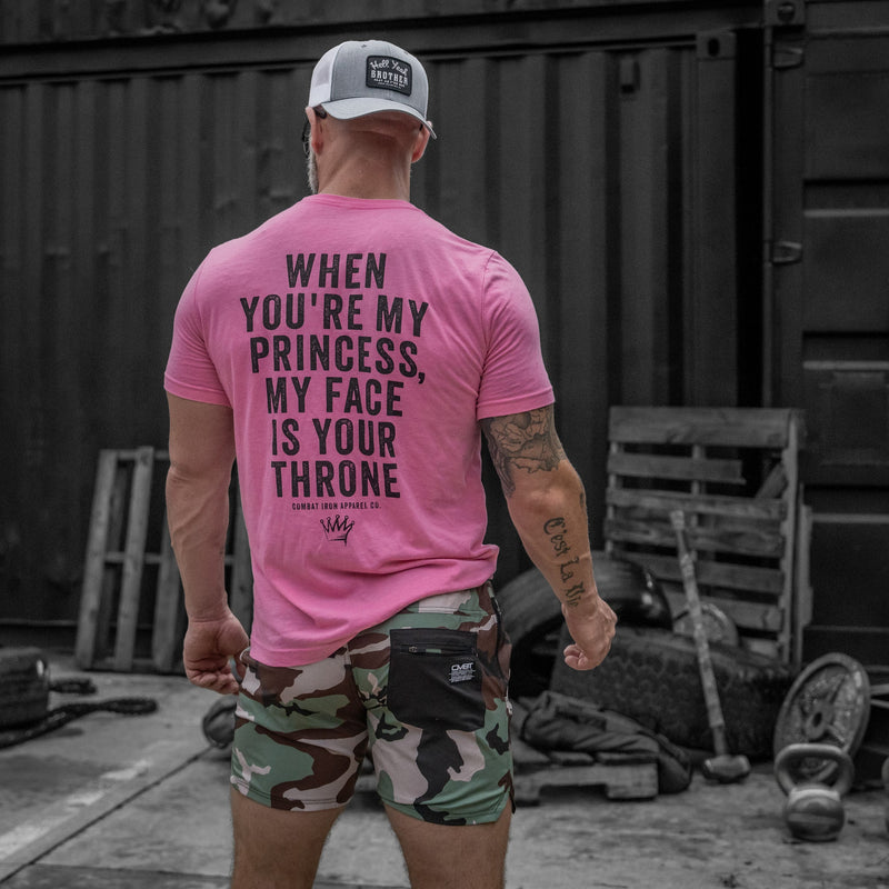 Load image into Gallery viewer, When You're My Princess, My Face Is Your Throne Men's T-Shirt
