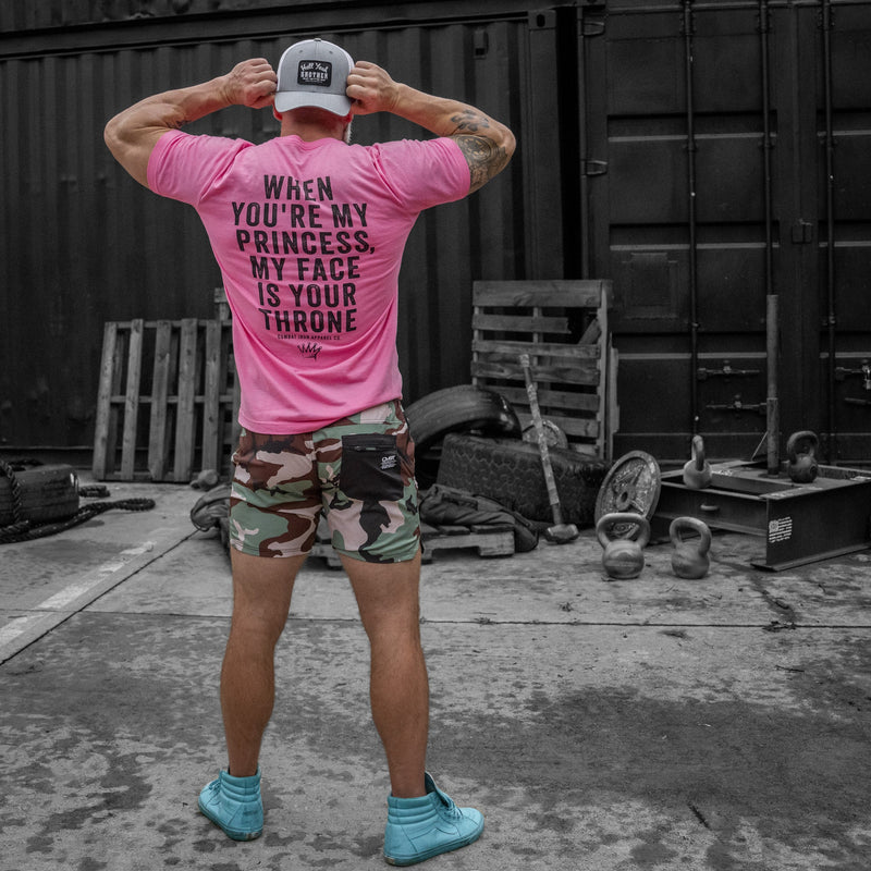 Load image into Gallery viewer, When You're My Princess, My Face Is Your Throne Men's T-Shirt
